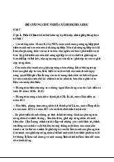 Đề cương ôn tập: Nội dung và Phân tích | Chủ nghĩa xã hội khoa học | Đại học Hàng hải Việt Nam