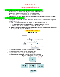 Bài giảng chương 10 môn Kinh tế Vĩ mô