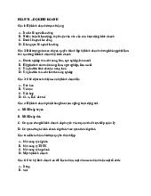 Trắc nghiệm chương VI: Hộ kinh doanh môn Luật kinh tế | Đại học Nội Vụ Hà Nội