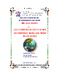 Các vấn đề toàn cầu và vai trò của triết học trong quá trình toàn cầu hóa | Tiểu luận cuối kì môn Triết học Mác – Lênin
