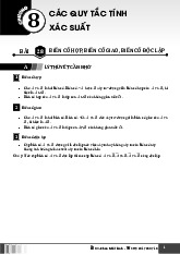 Các quy tắc tính xác suất Toán 11 KNTTVCS – Phan Nhật Linh