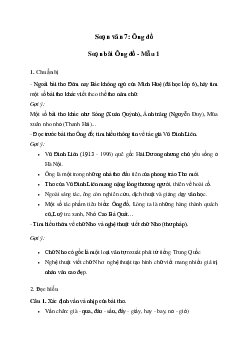 Ông đồ | Soạn văn 7 Cánh diều