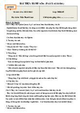 Bài tập thực hành môn Cấu trúc và dữ liệu giải thuật  | Trường đại học kinh doanh và công nghệ Hà Nội