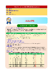 HYDROCARBON | Hóa học