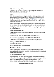 Tài liệu về một số vấn đề cơ ban của triết học - Triết học Mac - Lenin | Đại học Văn Lang