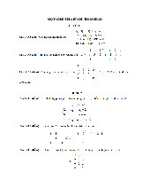 Đề ôn tập giữa kì môn Đại số tuyến tính | Đại học Thủy Lợi