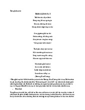 Phân tích bài thơ "Trong lời mẹ hát" của Trương Nam Hương