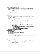 Chương 1: Nền tảng và nguyên tắc cơ bản môn Kinh tế vi mô | Trường Đại học Kinh Tế Quốc Dân