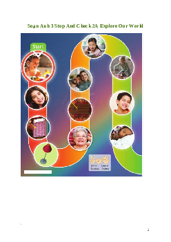 Tiếng Anh lớp 3 Stop And Check 2A trang 78, 79 Explore Our World