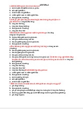 Trắc nghiệm Kinh tế Vi mô Chương 2 | Trường Đại học Thương Mại