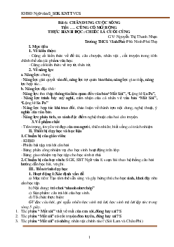 Giáo án Ngữ văn 8 Bài 6: Chân dung cuộc sống | Tiết Củng cố mở rộng | Kết nối tri thức
