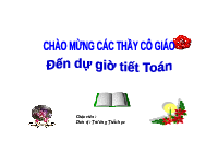 Giáo án điện tử Toán 1 Chương 2 Cánh diều: Phép trừ trong phạm vi 10 (tiếp theo)