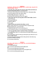 Đáp án bộ câu hỏi ôn tập Kinh tế chính trị | Trường đại học Bách Khoa Hà Nội