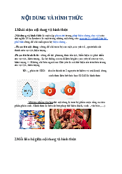 Nội dung và hình thức - Triết học Mác - Lênin | Trường Đại học Vinh