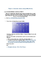 Consumer Choice in Microeconomics - Mô Hình Lựa Chọn Người Tiêu Dùng | Microeconomics | Trường Đại học Quốc tế, Đại học Quốc gia Thành phố Hồ Chí Minh