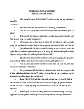 NỘI DUNG ÔN TẬP TƯ TƯỞNG HỒ CHÍ MINH | Trường Đại học Quốc tế, Đại học Quốc gia Thành phố Hồ Chí Minh