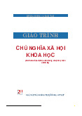 Giáo trình chủ nghĩa xã hội khoa học (Dành cho bậc đại học hệ không chuyên lý luận chính trị) | Trường đại học sư phạm kĩ thuật TP. Hồ Chí Minh
