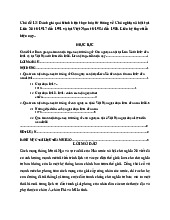 Đánh giá quá trình thực hiện hóa tư tưởng môn Lịch sử Đảng Cộng Sản Việt Nam | Trường Đại học Kinh doanh và Công nghệ Hà Nội