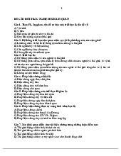 Đề cương môn triết học Mác: 105 câu hỏi trắc nghiệm – Lê Nin-Trường Đại học Vinh