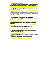 Trắc nghiệm Chủ nghĩa xã hội khoa học - Ôn tập kiến thức căn bản