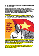 Giai đoạn 2: Đường lối kháng chiến toàn quốc (1946-1950) | Lịch sử đảng | Trường Đại học Kinh tế Thành phố Hồ Chí Minh