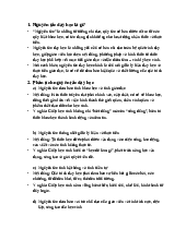Ôn tập Lý luận dạy học | Trường Đại học Sư phạm Hà Nội 2