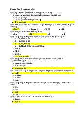 Đề cương ôn thi Môn Tin học văn phòng | Trường Cao đẳng Thực hành FPT