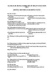 TOP câu hỏi trắc nghiệm Môn Kỹ thuật vi xử lý | Đại học Bách Khoa Hà Nội