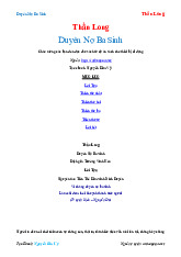 Duyên Nợ Ba Sinh - Thần Long: Hành Trình Tâm Linh và Định Mệnh