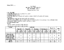 Đề thi giữa học kỳ 1 môn Hoạt động trải nghiệm lớp 6 năm học 2024 - 2025 - Đề số 1 | Bộ sách Chân trời sáng tạo