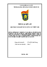 Đường lối đánh Mỹ 3/1965 và 12/1965 | Tiểu luận giữa kỳ Lịch sử Đảng Cộng sản VN