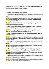 Đề cương ôn thi môn LSĐ/ Trường đại học Nguyễn Tất Thành