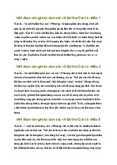 Văn mẫu lớp 6: Viết đoạn văn ghi lại cảm xúc về bài thơ Con là... của Y Phương