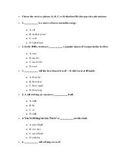 Đề thi tiếng Anh lớp 7 học kì 2 sách Global Success Online