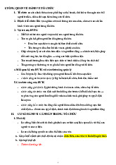 Tóm tắt Môn Hành vi tổ chức | Đại học Kinh Tế Quốc Dân