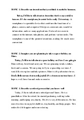 Speaking - Tài liệu Để Học Nói  môn Tiếng Anh cơ bản 2 | Trường đại học Mở Hà Nội