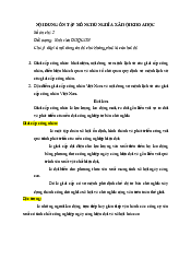 Nội dung ôn tập môn Chủ nghĩa xã hội khoa học | Trường Đại học Kinh tế, Đại học Quốc gia Hà Nội