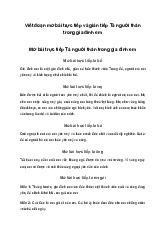 Viết đoạn mở bài trực tiếp và gián tiếp Tả người thân trong gia đình em | Tập làm văn Lớp 5