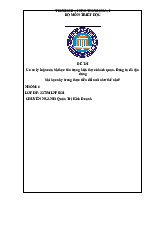 Cơ sở lý luận của bài học tôn trọng hiện thực khách quan. Đảng ta đã vận dụng bài học này trong thực tiễn đối mới như thế nào? | Tiểu luận triết học