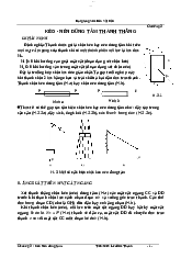 Chương 3 Kéo - Nén đúng tâm thanh thằng - Nguyên Lý Máy | Trường Đại học Bách khoa Thành phố Hồ Chí Minh