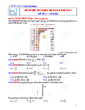 Tài liệu sưu tầm. Đề luyện thi Đánh giá Năng lực ĐHQG Hà Nội- Đề số 2 (có lời giải)