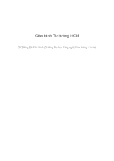 Giáo trình Tư tưởng Hồ Chí Minh (Lý luận chính trị - Đại học)