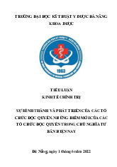 Đề cương môn kinh tế chính trị- Trường Đại học bách khoa - Đại học đà nẵng.