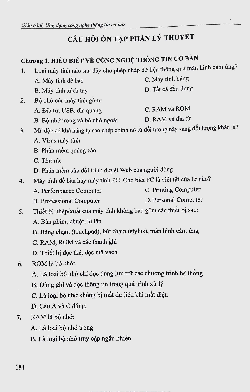 Trắc nghiệm Ứng dụng công nghệ thông tin cơ bản | Đại học Kỹ thuật Công nghệ - Cần Thơ
