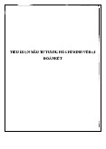 Tiểu luận tư tưởng HCM về đại đoàn kết - Tư tưởng Hồ Chí Minh | Trường Đại Học Duy Tân
