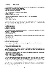 Bài tập môn Xác suất thống kê | Đại học Duy Tân