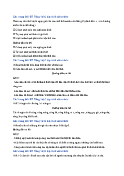 Giải VBT môn Tiếng việt 2 - Bài 27: Mẹ| Kết nối tri thức