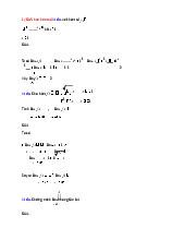 Vi tích phân hàm một biến tính | Môn toán cao cấp