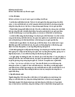 Đối thoại truyền hình | Nghiên cứu truyền thông | Đại học Khoa học Xã hội và Nhân văn, Đại học Quốc gia Thành phố HCM