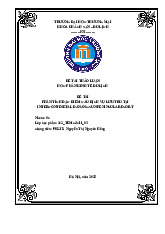 Phân Tích Đặc Điểm Cầu Dịch Vụ Lưu Trú Tại Intercontinental Đà Nẵng | Bài thảo luận kinh tế du lịch